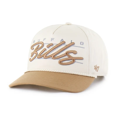 Men's '47  Natural Buffalo Bills Condor Two-Tone Hitch Adjustable Hat
