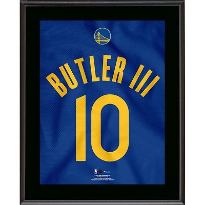 Jimmy Butler Golden State Warriors 10.5" x 13" Jersey Number Sublimated Player Plaque