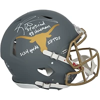 Ricky Williams Texas Longhorns Autographed Riddell Slate Speed Authentic Helmet with Multiple Inscriptions - Limited Edition of 10