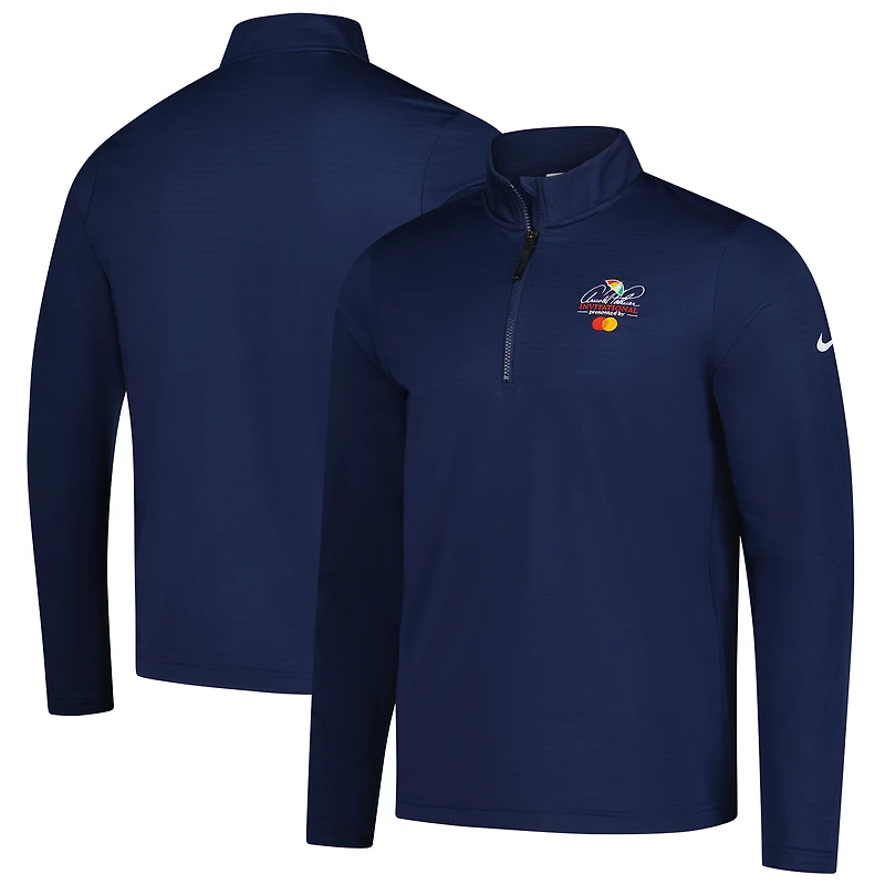 Men's Nike  Navy Arnold Palmer Invitational Performance Victory Half-Zip Pullover