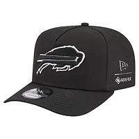 Men's New Era  Black Buffalo Bills Gore-Tex A-Frame 9FIFTY Adjustable Hat