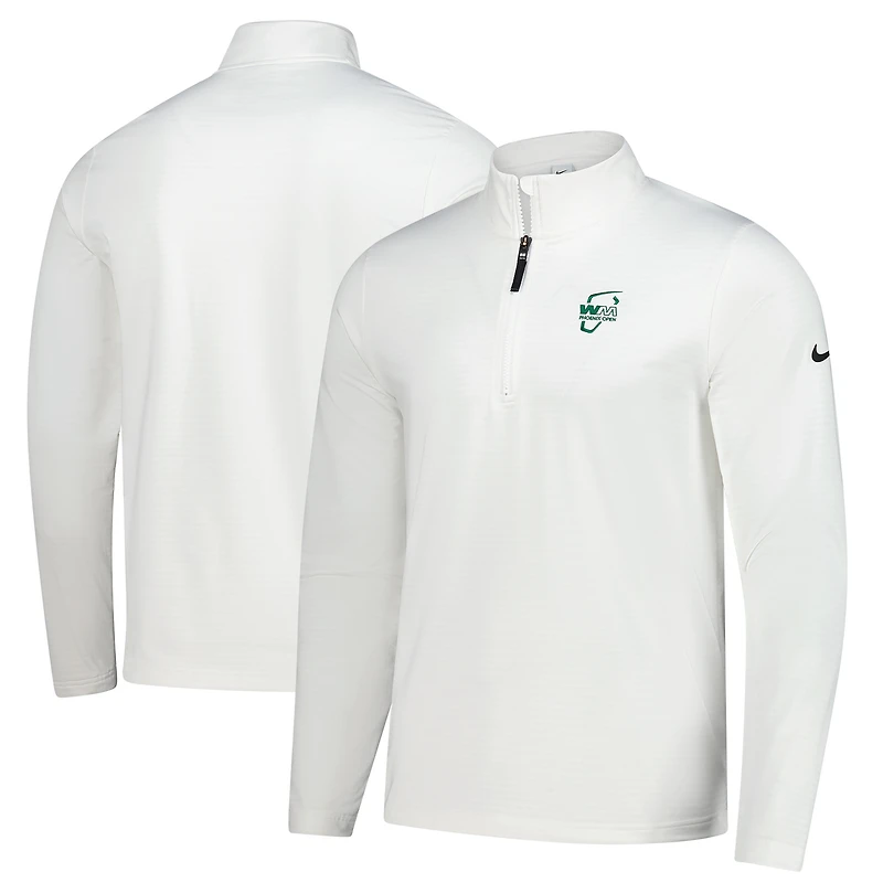 Men's Nike  White WM Phoenix Open Victory Half-Zip Performance Pullover