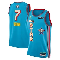 Unisex Nike Jaylen Brown Light Blue 2025 NBA All-Star Game Swingman Player Jersey