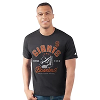 Men's Starter  Black San Francisco Giants Prime Time Batter T-Shirt