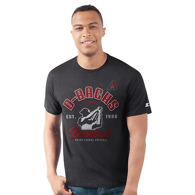 Men's Starter  Black Arizona Diamondbacks Prime Time Batter T-Shirt