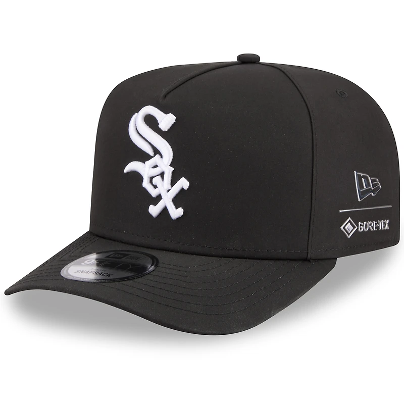 Men's New Era x GORE-TEX Black Chicago White Sox A-Frame 9FIFTY Adjustable Hat