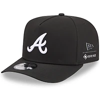 Men's New Era x GORE-TEX  Black Atlanta Braves A-Frame 9FIFTY Adjustable Hat