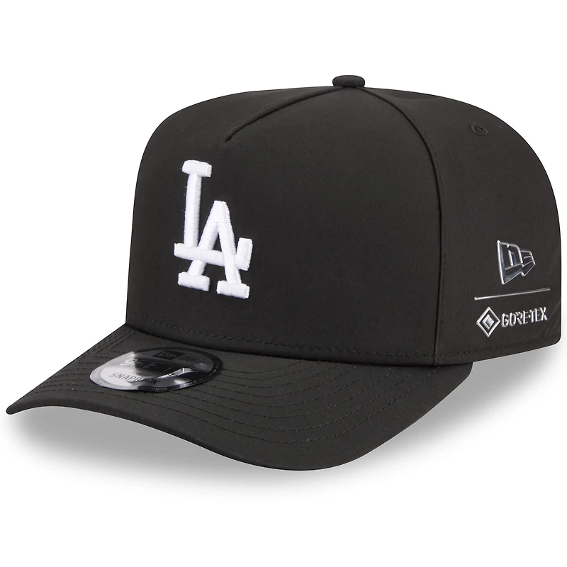 Men's New Era x GORE-TEX Black Los Angeles Dodgers A-Frame 9FIFTY Adjustable Hat