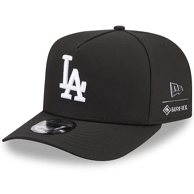Men's New Era x GORE-TEX Black Los Angeles Dodgers A-Frame 9FIFTY Adjustable Hat