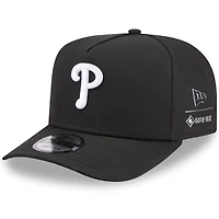 Men's New Era x GORE-TEX  Black Philadelphia Phillies A-Frame 9FIFTY Adjustable Hat