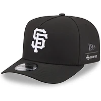 Men's New Era x GORE-TEX  Black San Francisco Giants A-Frame 9FIFTY Adjustable Hat