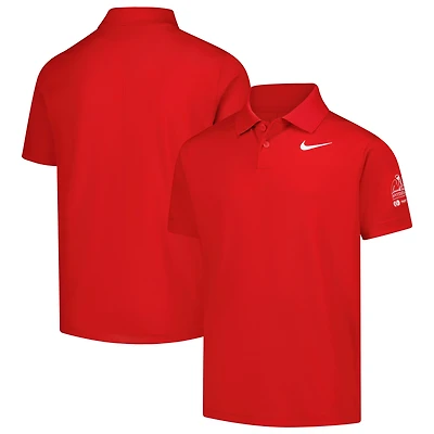 Boys' Youth Nike  Red Arnold Palmer Invitational Victory Performance Polo