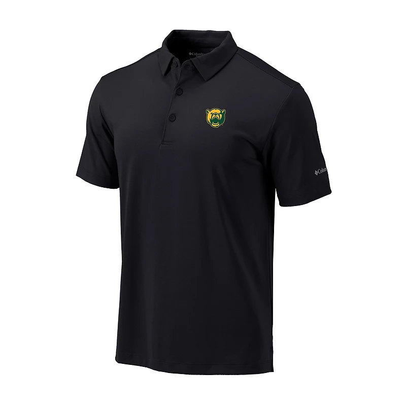 Men's Columbia Black Baylor Bears Omni-Wick Drive Polo