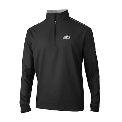 Men's Columbia Oklahoma State Cowboys Omni-Wick Bogey's Paradise Quarter-Zip Top