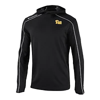 Men's Columbia Black Pitt Panthers Shotgun Long Hoodie T-Shirt