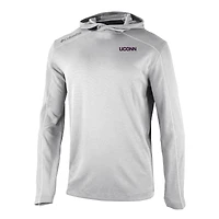 Men's Columbia Gray UConn Huskies Shotgun Long Hoodie T-Shirt