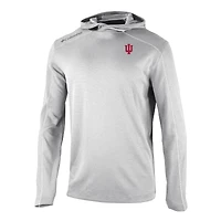 Men's Columbia Gray Indiana Hoosiers Shotgun Long Hoodie T-Shirt