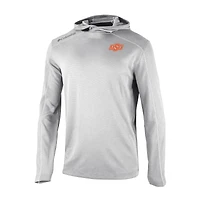 Men's Columbia Gray Oklahoma State Cowboys Shotgun Pullover Hoodie