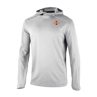 Men's Columbia Gray Iowa State Cyclones Shotgun Pullover Hoodie