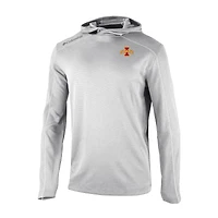 Men's Columbia Gray Iowa State Cyclones Shotgun Pullover Hoodie