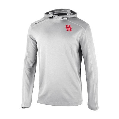 Men's Columbia Gray Houston Cougars Shotgun Pullover Hoodie
