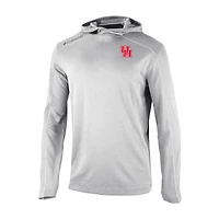 Men's Columbia Gray Houston Cougars Shotgun Pullover Hoodie