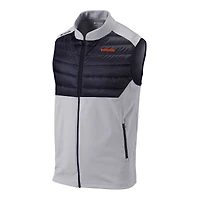 Men's Columbia Gray Syracuse Orange Omni-Wick In The Element Full-Zip Vest