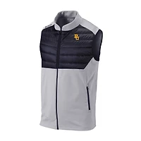 Men's Columbia Gray Baylor Bears Omni-Wick In The Element Full-Zip Vest