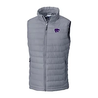 Men's Columbia Kansas State Wildcats Powder Lite Omni-Heat Full-Zip Vest