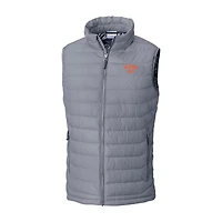 Men's Columbia Gray Oklahoma State Cowboys Powder Lite Omni-Heat Full-Zip Vest