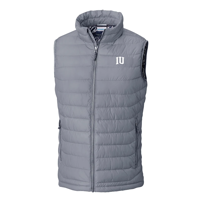 Men's Columbia Indiana Hoosiers Powder Lite Omni-Heat Full-Zip Vest