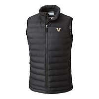 Men's Columbia Black Vanderbilt Commodores Powder Lite Omni-Heat Full-Zip Vest