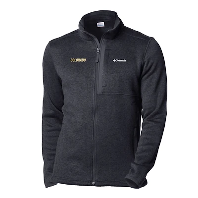 Men's Columbia Black Colorado Buffaloes Sweater Weather Full-Zip Jacket