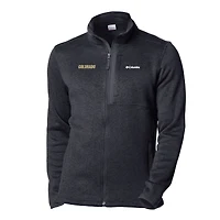 Men's Columbia Black Colorado Buffaloes Sweater Weather Full-Zip Jacket