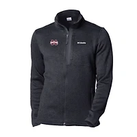Men's Columbia Black Mississippi State Bulldogs Sweater Weather Full-Zip Jacket