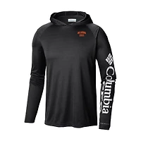 Men's Columbia Oklahoma State Cowboys Terminal Tackle Omni-Shade Lightweight Pullover Hoodie