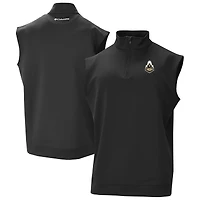 Men's Columbia Purdue Boilermakers Omni-Wick Wickhams Hills Quarter-Zip Vest