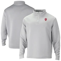 Men's Columbia Indiana Hoosiers Omni-Wick Pack It Up Quarter-Zip Top