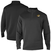Men's Columbia Black Missouri Tigers Omni-Wick Pack It Up Quarter-Zip Top
