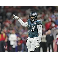 Josh Sweat Philadelphia Eagles Unsigned Super Bowl LIX Celebration vs. Kansas City Chiefs Photograph