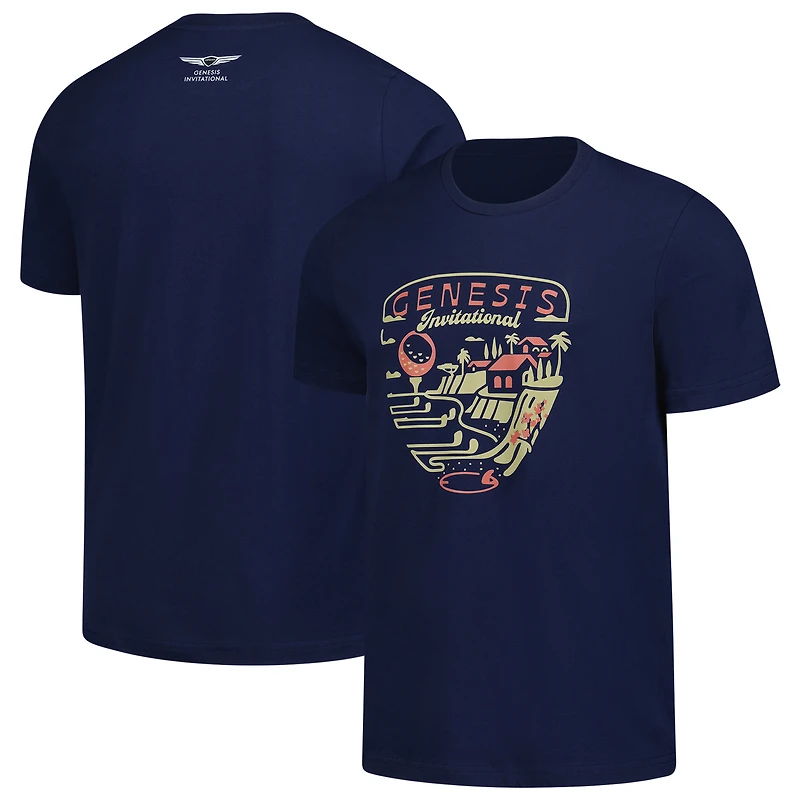 Men's Ahead  Navy Genesis Invitational Pembrooke T-Shirt