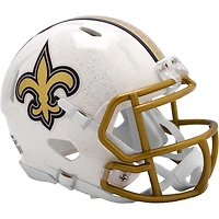 New Orleans Saints Riddell 2025 On-Field Alternate Speed Mini Helmet