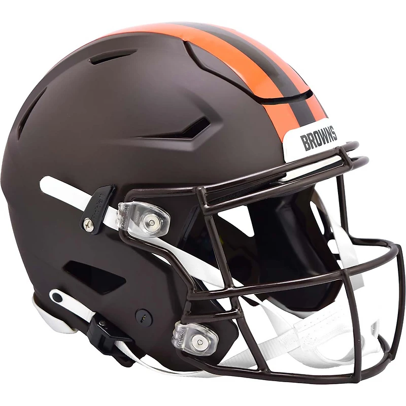 Cleveland Browns Riddell 2025 On-Field Alternate Alpha Dawg Riddell Speed Flex Authentic Helmet