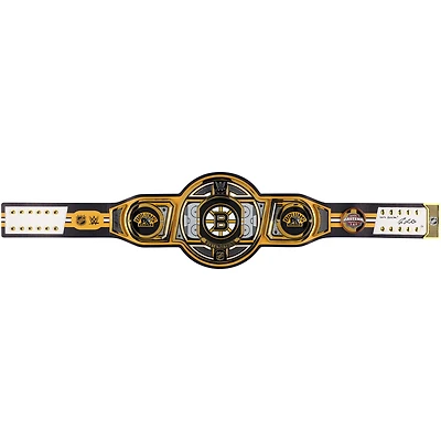 Tuukka Rask Boston Bruins Autographed WWE Legacy Title Belt with "2014 Vezina" Inscription