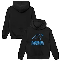 Preschool Outerstuff  Black Carolina Panthers Back to Basics Hoodie