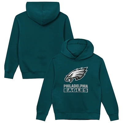 Preschool Outerstuff  Midnight Green Philadelphia Eagles Back to Basics Hoodie