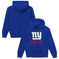 Preschool Outerstuff  Royal New York Giants Back to Basics Hoodie