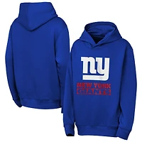 Youth Outerstuff  Royal New York Giants Back to Basics Hoodie