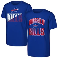 Youth Outerstuff  Royal Buffalo Bills Never Quit 2-Pack T-Shirt Set