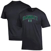 Men's Champion Hawaii Rainbow Warriors Arch Over Logo T-Shirt